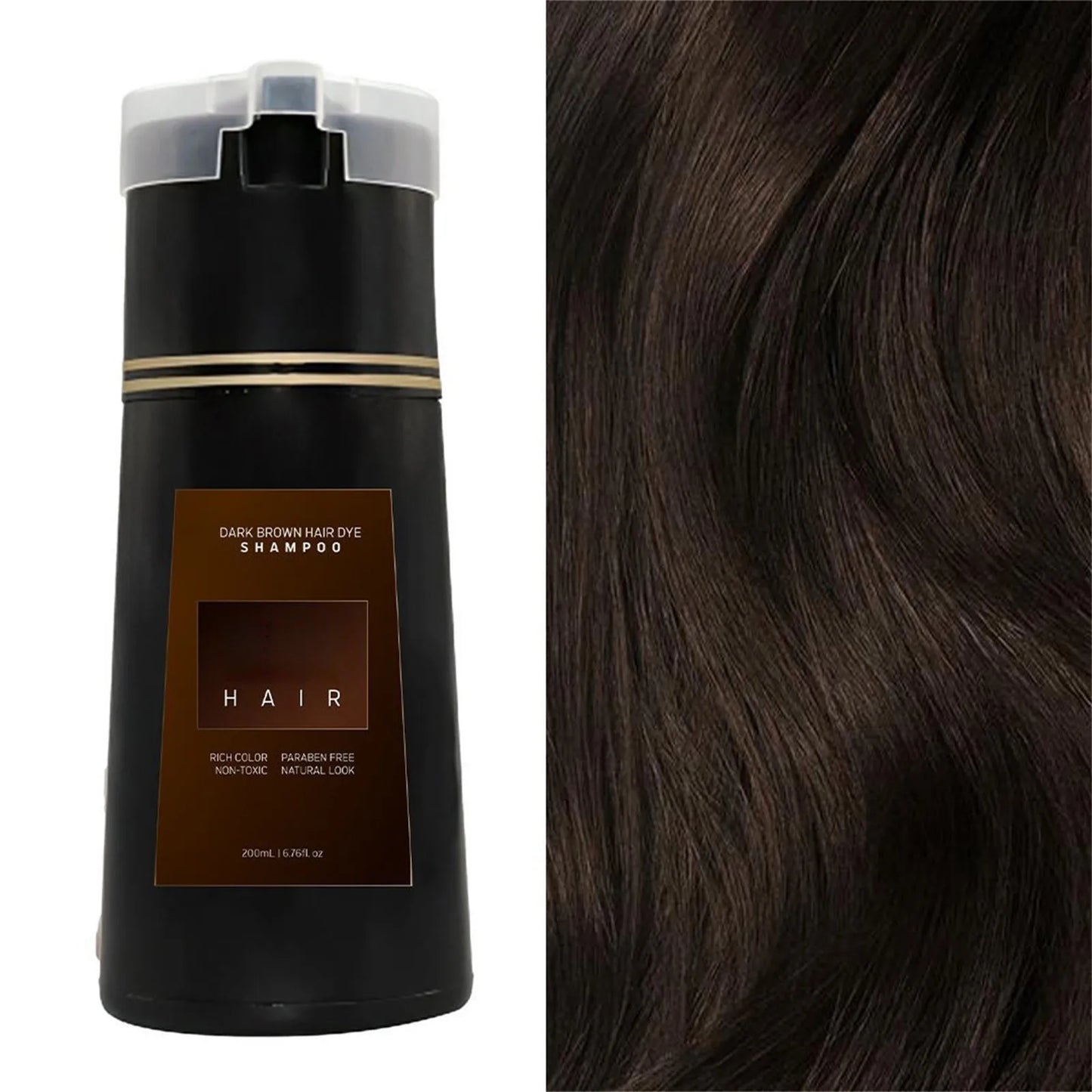 Nova Hair - Shampoo that covers gray hair in just 10 minutes