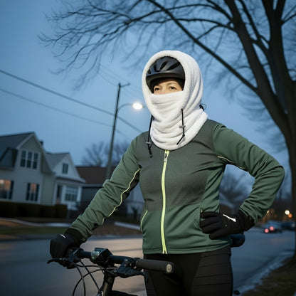 Sherpa Hoodie - fluffy fleece - perfect for winter and cozy